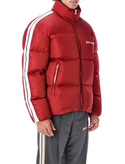 Shop Palm Angels Classic Track Down Jacket In Red