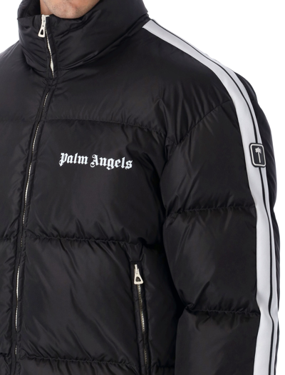Shop Palm Angels Classic Track Down Jacket In Black