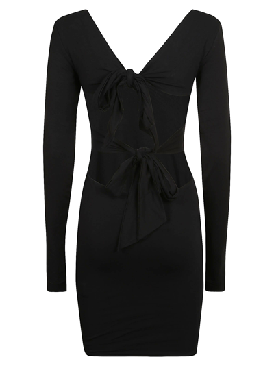 Shop Rotate Birger Christensen Juno Dress In Black