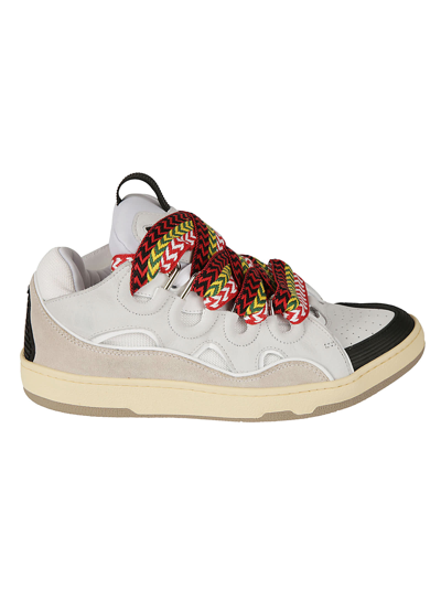 優先配送 lanvin curb sneakers 42 スエードトリム スニーカー