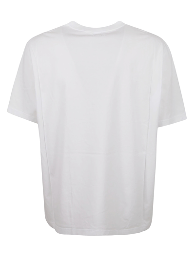 Shop Lanvin Sponge T-shirt In Optic White