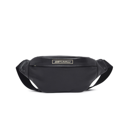 Shop Just Cavalli Belt Bag In Black