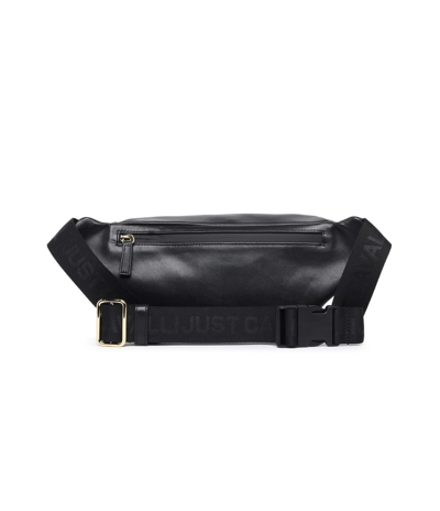 Shop Just Cavalli Belt Bag In Black