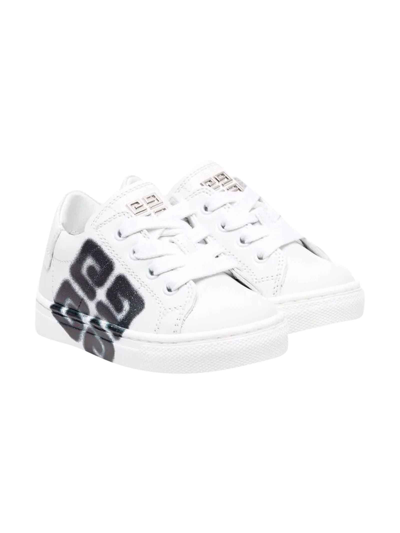 Shop Givenchy White Shoes Boy In Bianco