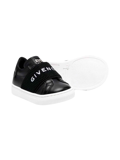 Shop Givenchy Black Shoes Boy In Nero