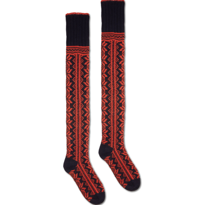 Shop La Doublej Long Mountain Socks In Star