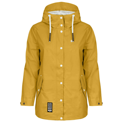 Pre-owned Khujo Damen Regen Jacke Kurzmantel Parka Übergang Kapuze Reissverschluss