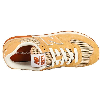 Pre-owned New Balance Balance 574 Herren Caramel Sneaker Mode - 40.5 Eu