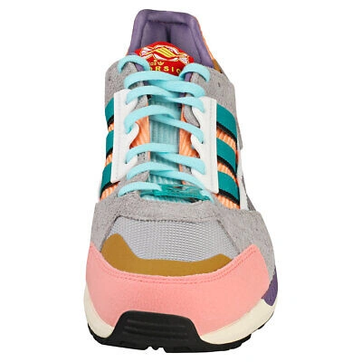 Pre-owned Adidas Originals Adidas Zx 10/8 Candyverse Herren Grey Multicolour Sneaker Mode - 43 1/3 Eu