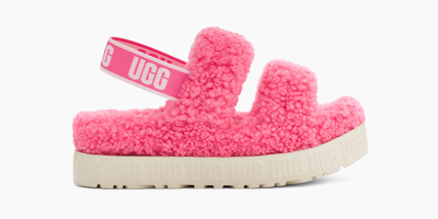 Pre-owned Ugg Oh Fluffita (1120876) Sandalen / Hausschuhe - Damen