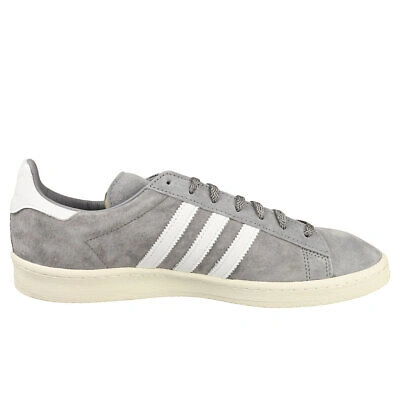 Pre-owned Adidas Originals Adidas Campus 80s Herren Grey White Sneaker Beilaufig - 43 1/3 Eu