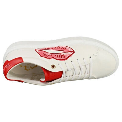 Pre-owned Ted Baker Loreo Damen White Red Sneaker Mode - 40 Eu