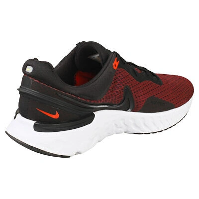 Pre-owned Nike React Miler 3 Herren Black Red Sneaker Mode - 42.5 Eu