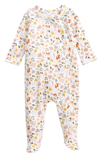 Shop Nordstrom Baby Baby Print Footie In White Fresh Floral
