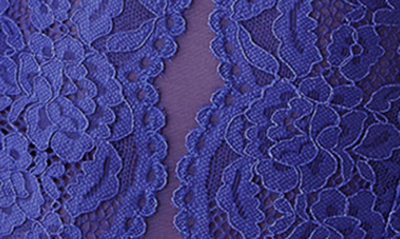 Shop B.tempt'd By Wacoal Ciao Bella Lace Bodysuit In Spectrum Blue