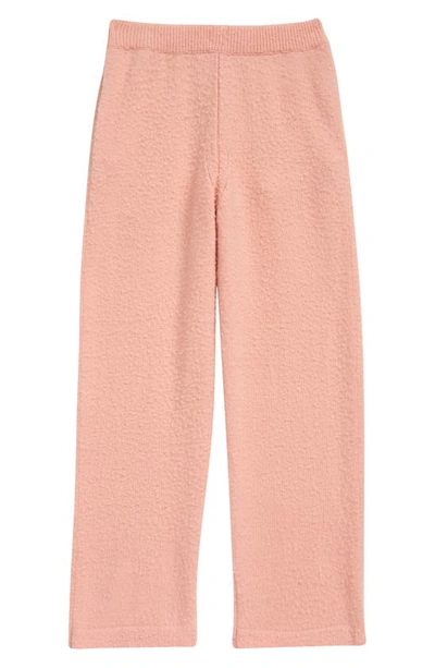 Shop The Row Kids' Bugsy Wool & Cashmere Pants In Pink