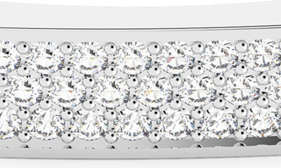 Shop Swarovski Dextera Crystal Pavé Octagonal Bangle In White
