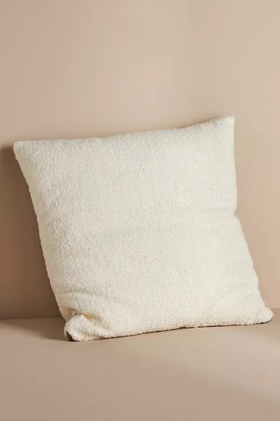 Shop Anthropologie Cozy Bouclé Pillow