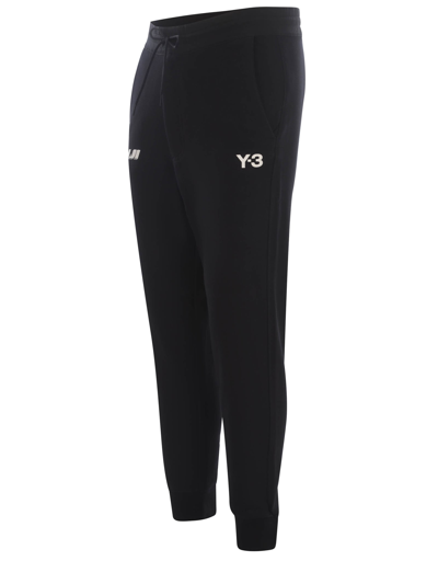 Shop Y-3 Jogging Pants  In Cotton In Nero