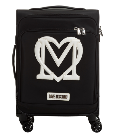 Shop Love Moschino Suitcase In Black