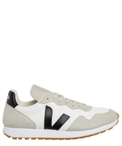 Shop Veja Sdu Sneakers In White - Black - Natural