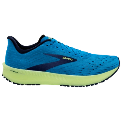 Shop Brooks Mens  Hyperion Tempo In Blue/nightlife/peacoat
