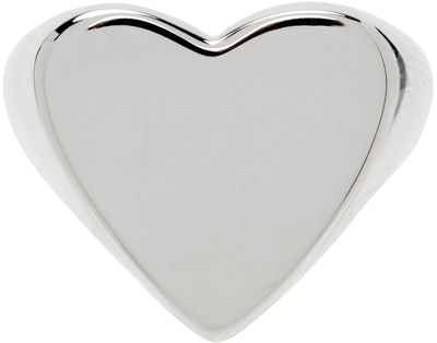 Shop Sophie Buhai Silver Heart Ring In Sterling Silver