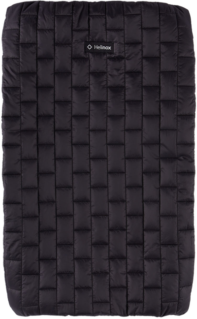 Shop Helinox Reversible Black Medium Dog Bed Warmer In Black/iron