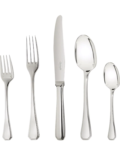 Shop Christofle America Five-piece Individual Silver-plated Place Settings