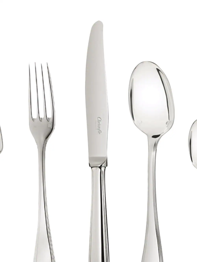 Christofle America Five-piece Individual Silver-plated Place Settings In Silver
