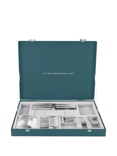 Shop Christofle Malmaison 24-piece Silver-plated Flatware Set