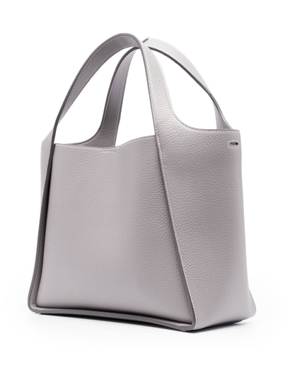 Stella Mccartney Stella Logo Crossbody Bag In Grey