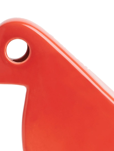 Shop Nuove Forme Decorative Ceramic Bird In Red