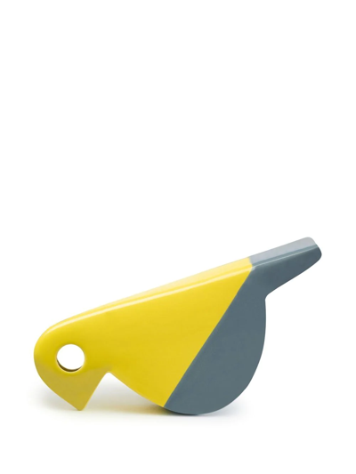 Shop Nuove Forme Decorative Ceramic Bird In Blue