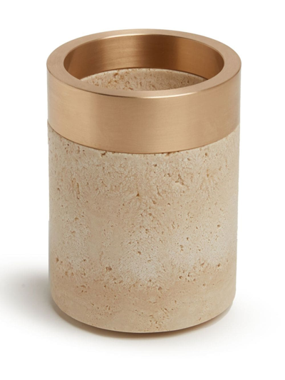 Shop Michaël Verheyden Small Coppa Container In Brown