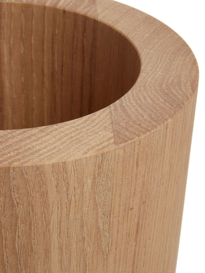 Shop Michaël Verheyden Oak Busk 23cm Vase In Brown