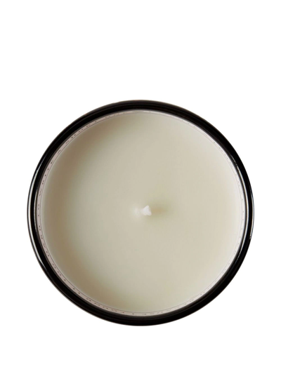 Shop Gucci Violet-scented Flora-print Candle In Black