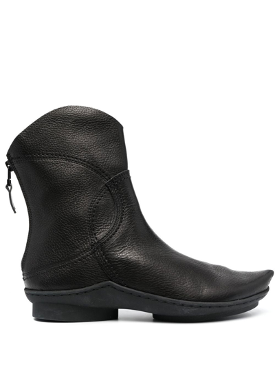 Shop Trippen Pointed Ankle-length Boots In Black