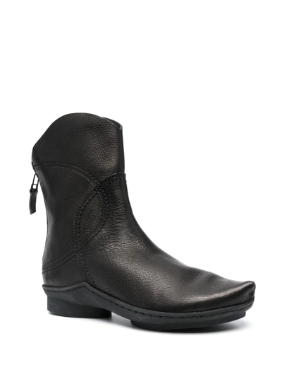 Shop Trippen Pointed Ankle-length Boots In Black
