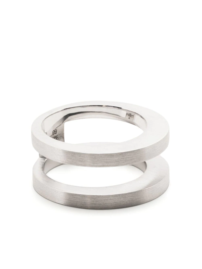 Shop Tom Wood Cut-out Sterling Silver Ring