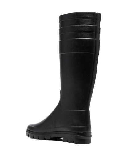 Shop Patou X Le Chameau Logo-print Boots In Black