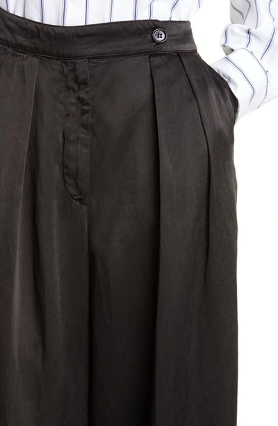 Shop Dries Van Noten Pamplona Wide Leg Trousers In Black 900