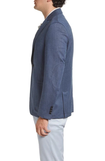 Daniel Hechter Haven Twill Wool Blend Sport Coat In Blue