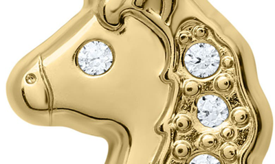Shop Mignonette 14k Gold & Cubic Zirconia Unicorn Stud Earrings