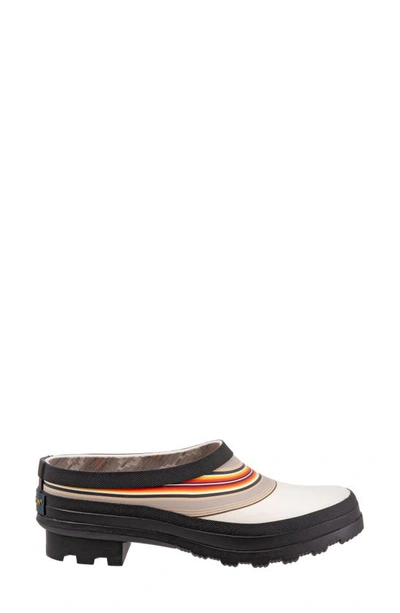 Shop Pendleton Serape Stripe Garden Clog In White