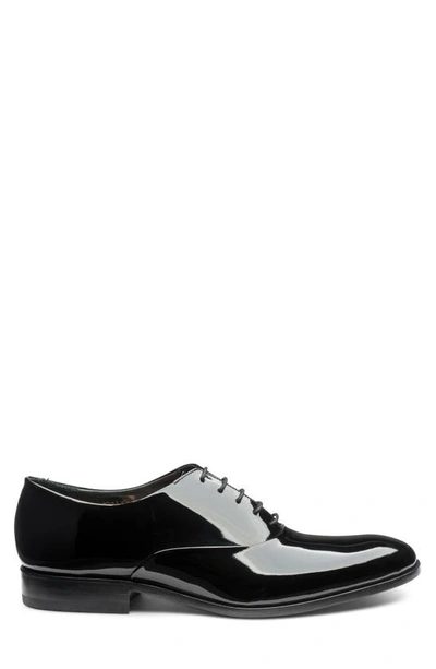 Shop Loake Patent Leather Oxford In Black