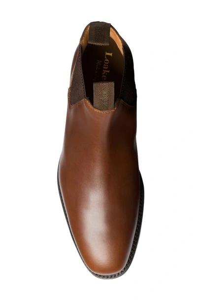 Shop Loake Chatsworth Chelsea Boot In Brown