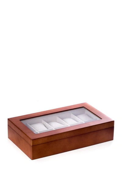 Bey-berk Cherry Wood 10-watch Case