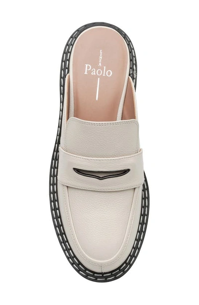 Shop Linea Paolo Elie Platform Loafer In Cream