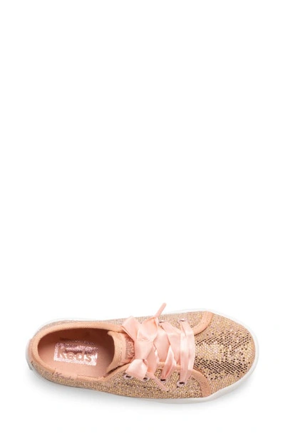 Shop Keds ® Kids' Kickstart Celebration Sneaker In Rose Gold